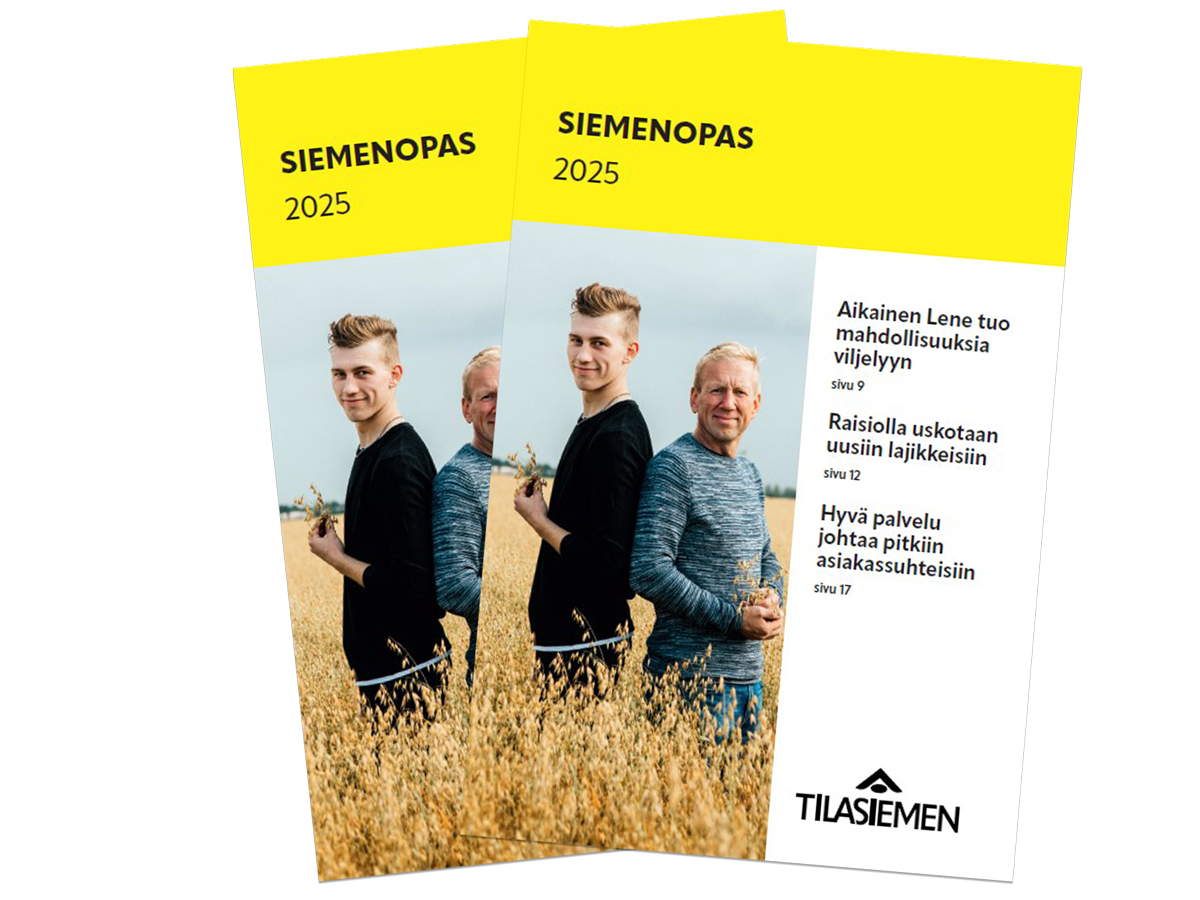 Tilasiemen Siemenopas 2025